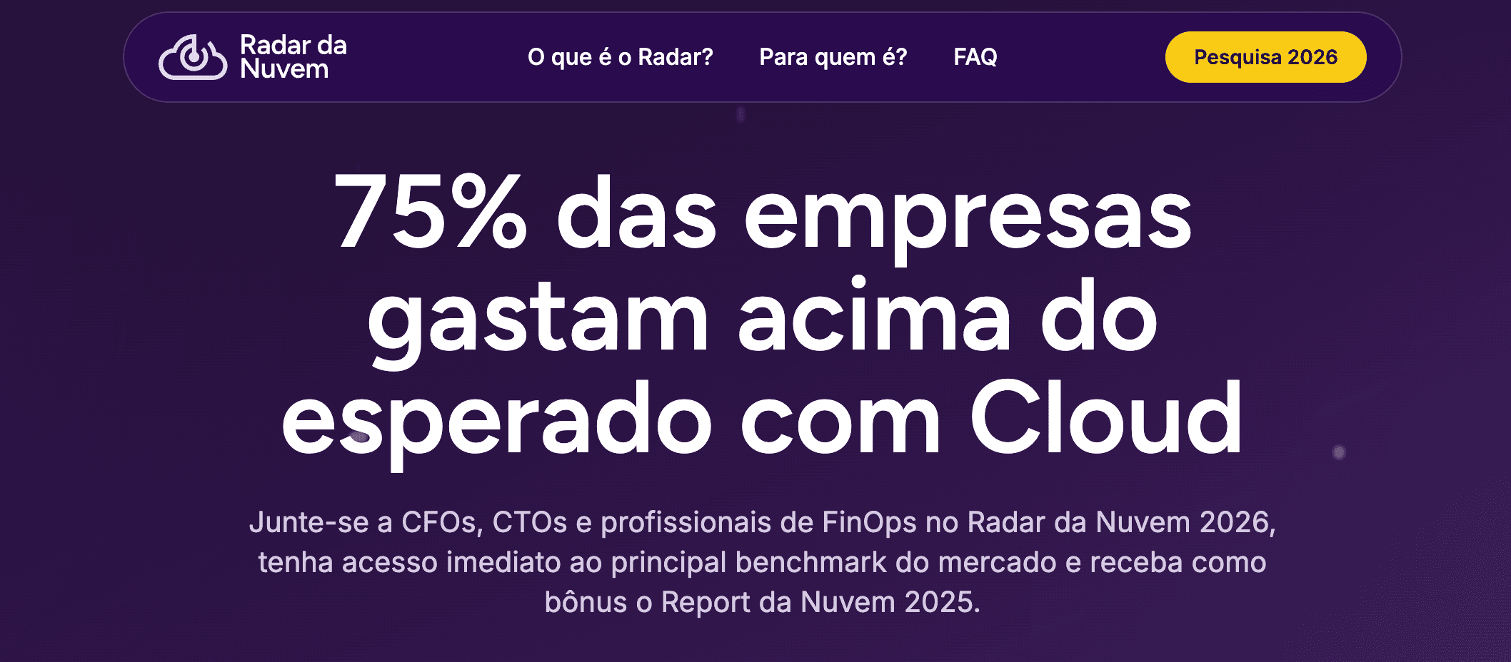 Estudo inédito aponta que 65% das empresas brasileiras não sabem onde gastam seu dinheiro na nuvem